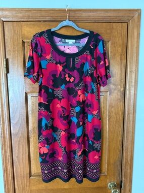 Dana Buchman Floral Dress